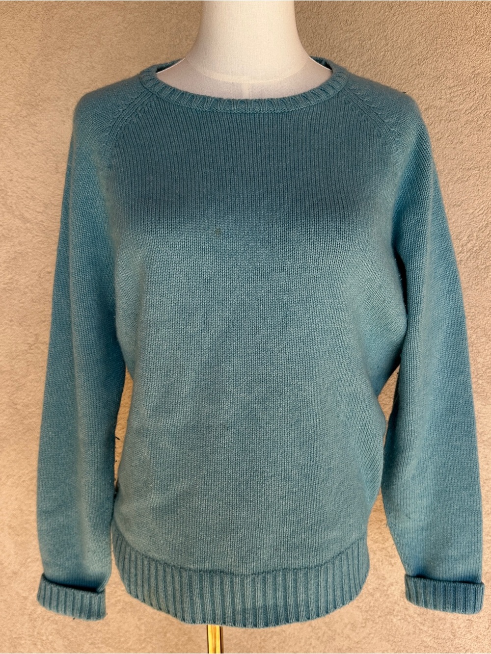 Vintage Lands End Blue Sweater